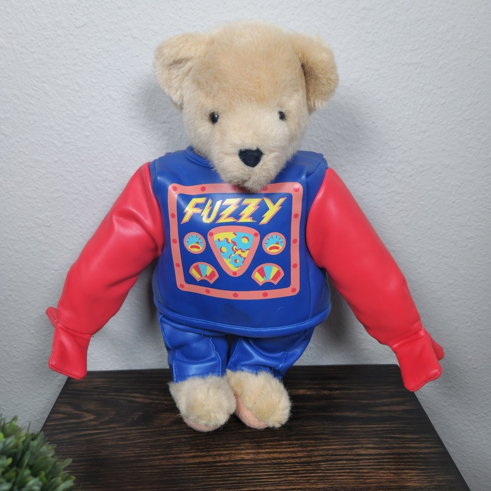 Vanderbear Twin‎ 1982 Fuzzy Outfit Plush Teddy Bear Santa's Workshop Collection